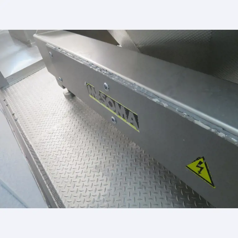 Máquinas bem conservadas para a produção de carnes salgadas/produtos de carne curados e carnes fumadas, máquinas de corte e de embalagem, equipamento de fábrica e de escritório-2