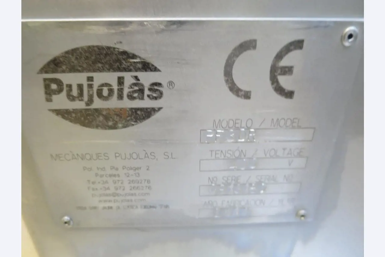 Máquinas bem conservadas para a produção de carnes salgadas/produtos de carne curados e carnes fumadas, máquinas de corte e de embalagem, equipamento de fábrica e de escritório-5