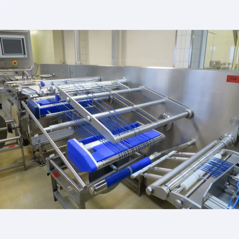 Well-maintained machines for the production of salted meat, cured and smoked products, cutting and packaging machines, operating and office equipment-1