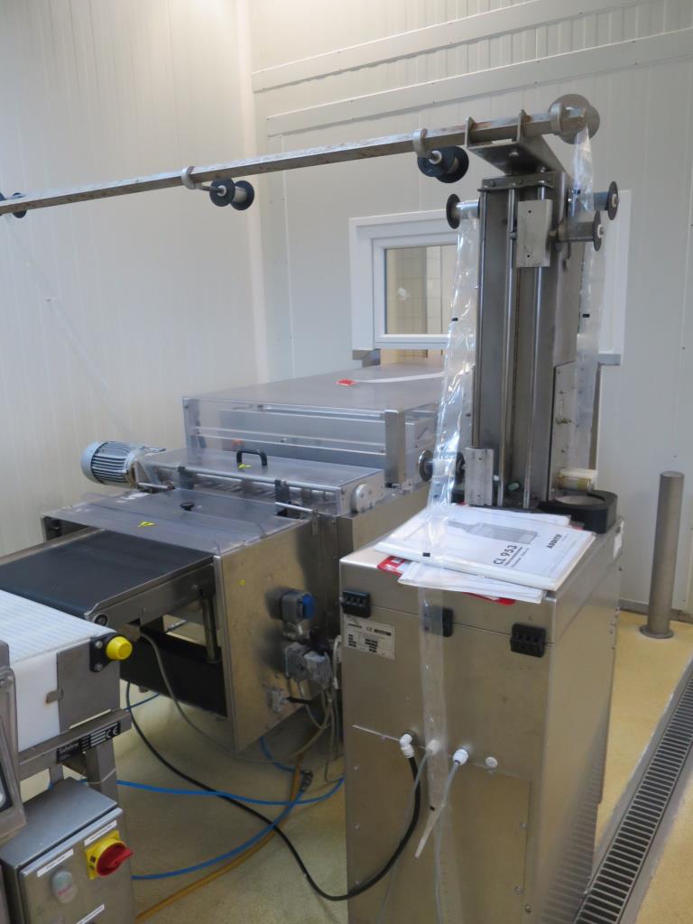 Máquinas en buen estado para la producción de salazones/productos cárnicos curados y carnes ahumadas, máquinas de corte y envasado, equipos de fábrica y oficina-11