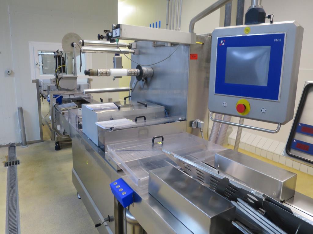 Máquinas en buen estado para la producción de salazones/productos cárnicos curados y carnes ahumadas, máquinas de corte y envasado, equipos de fábrica y oficina-1