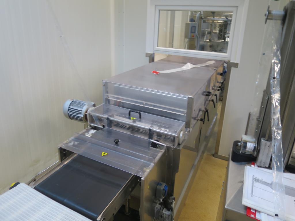 Máquinas en buen estado para la producción de salazones/productos cárnicos curados y carnes ahumadas, máquinas de corte y envasado, equipos de fábrica y oficina-3