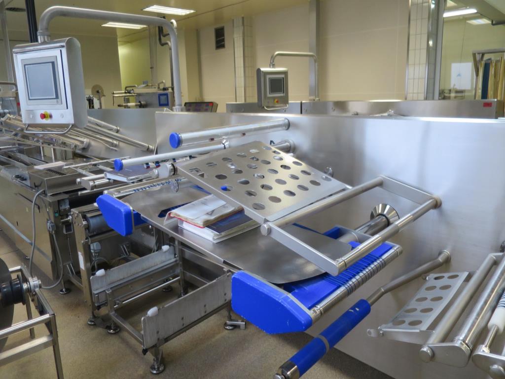 gepflegte Maschinen zur Produktion von gesalzenen Fleisch-/ Pökelwaren und Geräuchertem, Schneide- und Verpackungsmaschinen, Betriebs– und Geschäftsausstattung-1