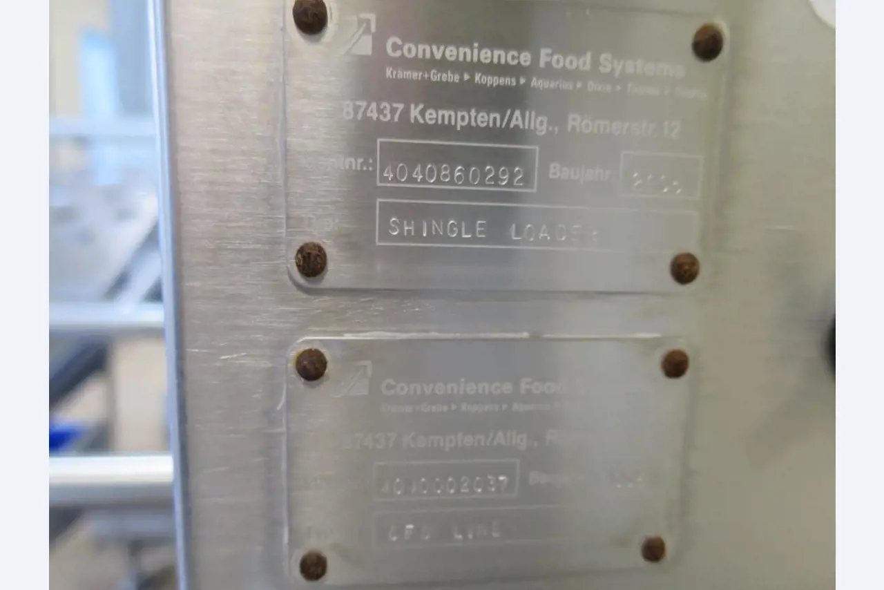 Well-maintained machines for the production of salted meat, cured and smoked products, cutting and packaging machines, operating and office equipment-2