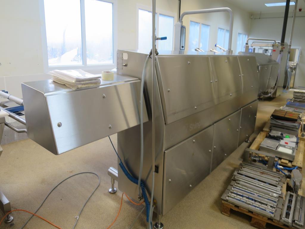 gepflegte Maschinen zur Produktion von gesalzenen Fleisch-/ Pökelwaren und Geräuchertem, Schneide- und Verpackungsmaschinen, Betriebs– und Geschäftsausstattung-3