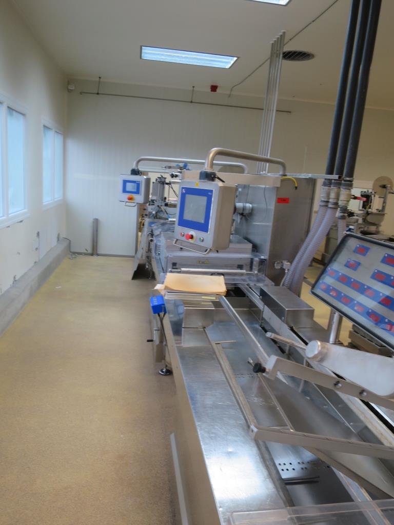 Dobro vzdrževani stroji za proizvodnjo soljenega mesa/sušenih mesnih izdelkov in prekajenega mesa, stroji za razrez in pakiranje, tovarniška in pisarniška oprema-3