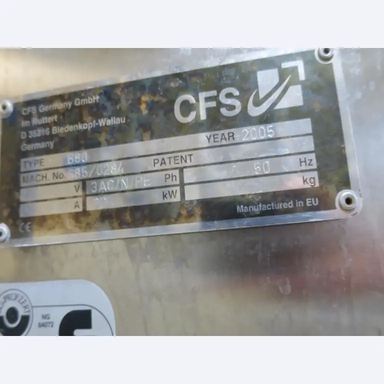 Well-maintained machines for the production of salted meat, cured and smoked products, cutting and packaging machines, operating and office equipment-7