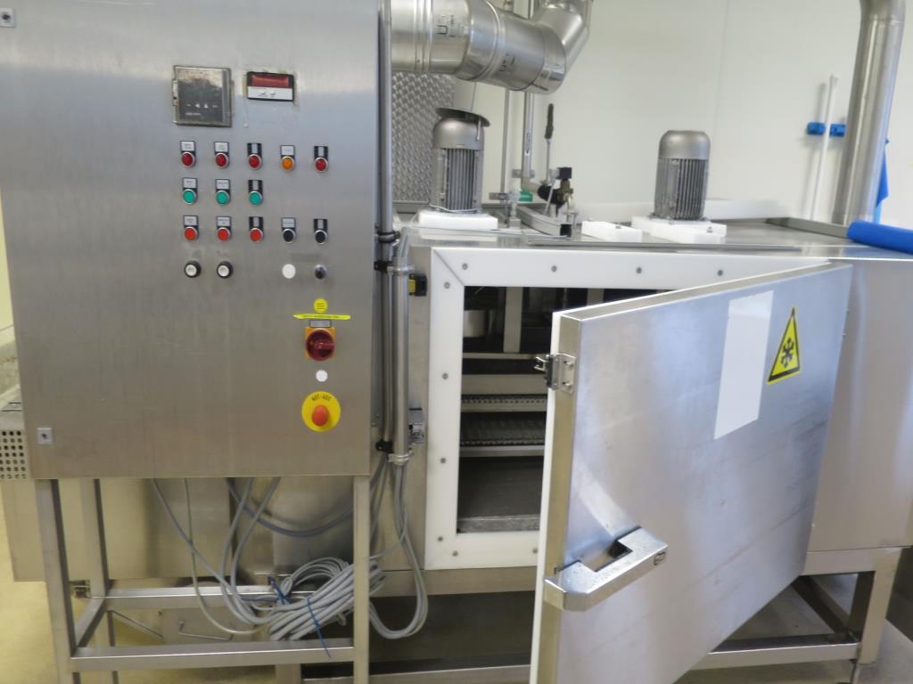 gepflegte Maschinen zur Produktion von gesalzenen Fleisch-/ Pökelwaren und Geräuchertem, Schneide- und Verpackungsmaschinen, Betriebs– und Geschäftsausstattung-2