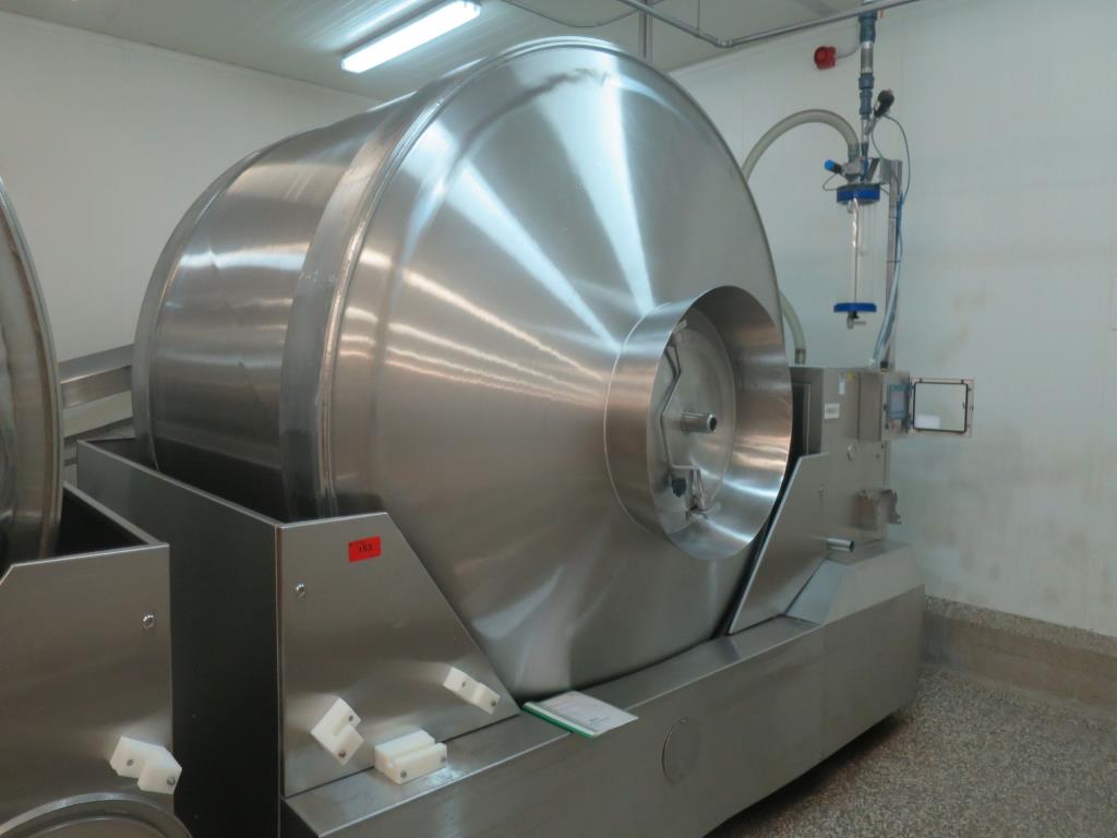 Máquinas en buen estado para la producción de salazones/productos cárnicos curados y carnes ahumadas, máquinas de corte y envasado, equipos de fábrica y oficina-1