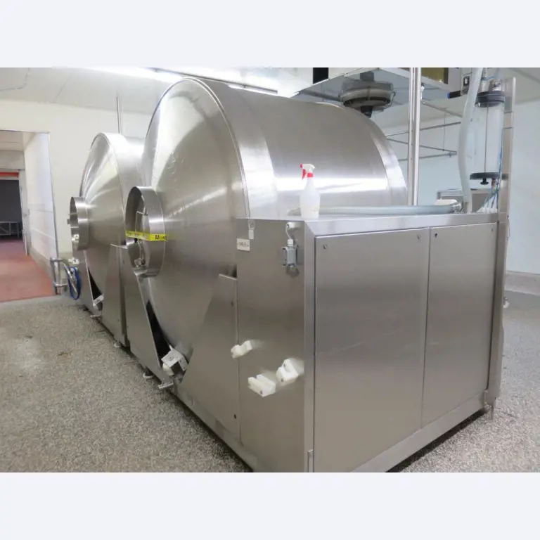 Well-maintained machines for the production of salted meat, cured and smoked products, cutting and packaging machines, operating and office equipment-3
