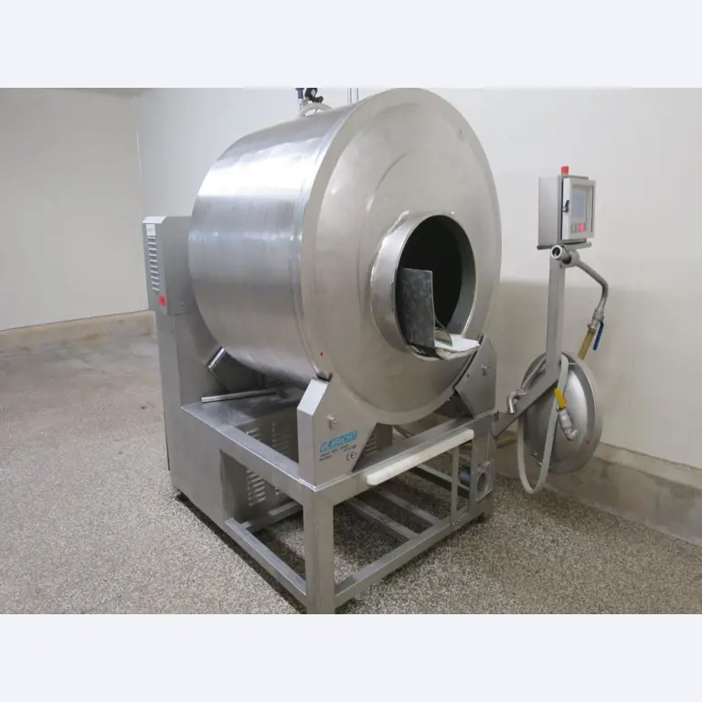 Máquinas bem conservadas para a produção de carnes salgadas/produtos de carne curados e carnes fumadas, máquinas de corte e de embalagem, equipamento de fábrica e de escritório-2