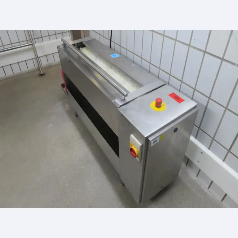 Máquinas bem conservadas para a produção de carnes salgadas/produtos de carne curados e carnes fumadas, máquinas de corte e de embalagem, equipamento de fábrica e de escritório-1