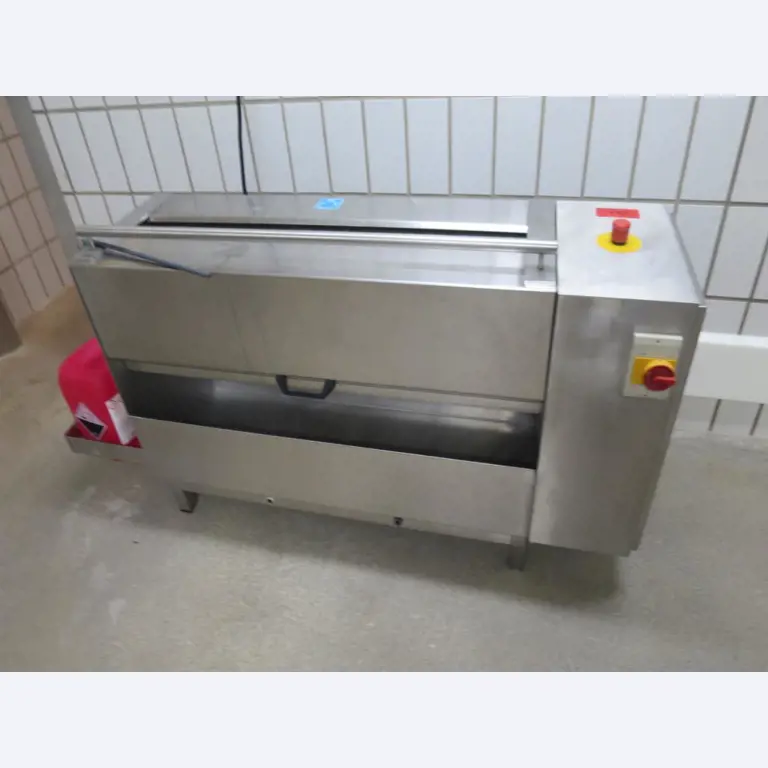 Máquinas bem conservadas para a produção de carnes salgadas/produtos de carne curados e carnes fumadas, máquinas de corte e de embalagem, equipamento de fábrica e de escritório-2