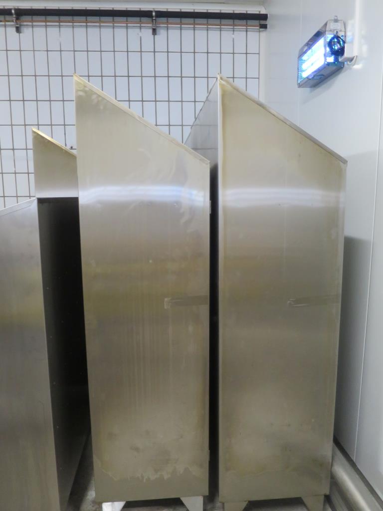 gepflegte Maschinen zur Produktion von gesalzenen Fleisch-/ Pökelwaren und Geräuchertem, Schneide- und Verpackungsmaschinen, Betriebs– und Geschäftsausstattung-4