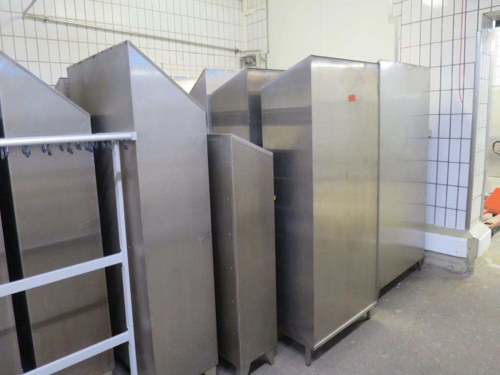 Máquinas en buen estado para la producción de salazones/productos cárnicos curados y carnes ahumadas, máquinas de corte y envasado, equipos de fábrica y oficina-2