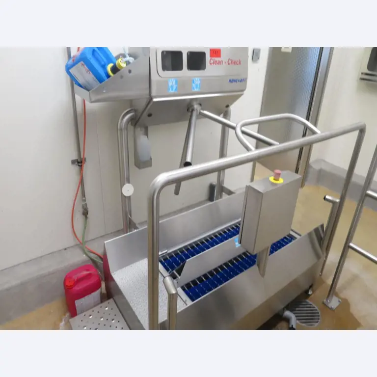 Máquinas bem conservadas para a produção de carnes salgadas/produtos de carne curados e carnes fumadas, máquinas de corte e de embalagem, equipamento de fábrica e de escritório-1