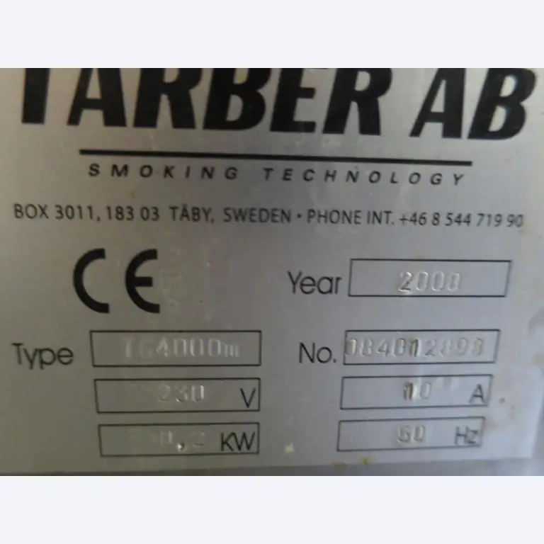 Máquinas bem conservadas para a produção de carnes salgadas/produtos de carne curados e carnes fumadas, máquinas de corte e de embalagem, equipamento de fábrica e de escritório-3