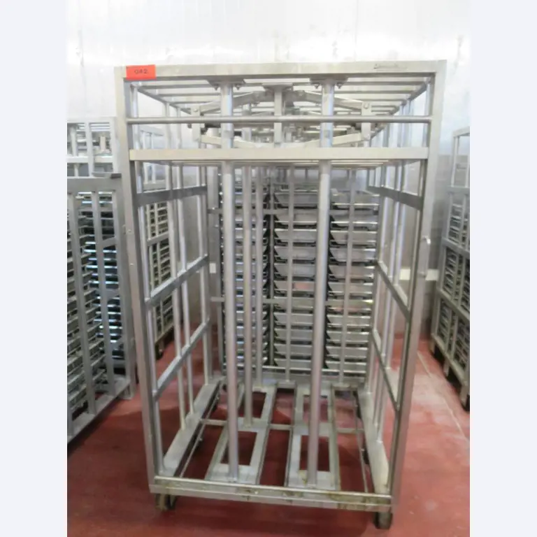 Máquinas en buen estado para la producción de salazones/productos cárnicos curados y carnes ahumadas, máquinas de corte y envasado, equipos de fábrica y oficina-1
