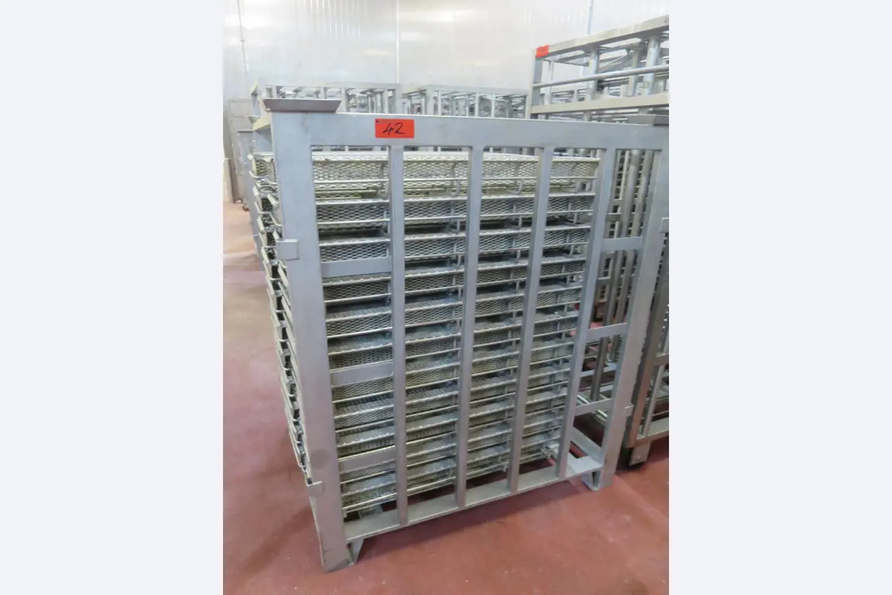 Máquinas en buen estado para la producción de salazones/productos cárnicos curados y carnes ahumadas, máquinas de corte y envasado, equipos de fábrica y oficina-2