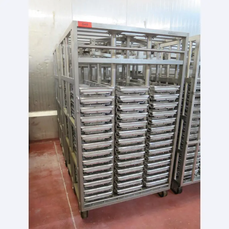 Máquinas en buen estado para la producción de salazones/productos cárnicos curados y carnes ahumadas, máquinas de corte y envasado, equipos de fábrica y oficina-1