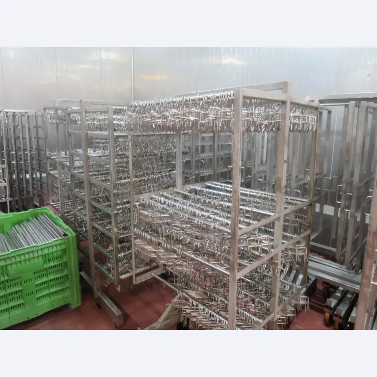 Máquinas en buen estado para la producción de salazones/productos cárnicos curados y carnes ahumadas, máquinas de corte y envasado, equipos de fábrica y oficina-2