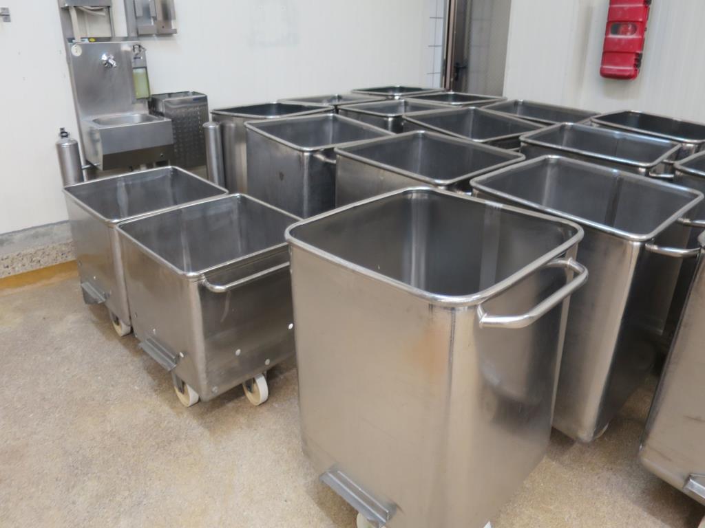 Máquinas en buen estado para la producción de salazones/productos cárnicos curados y carnes ahumadas, máquinas de corte y envasado, equipos de fábrica y oficina-2