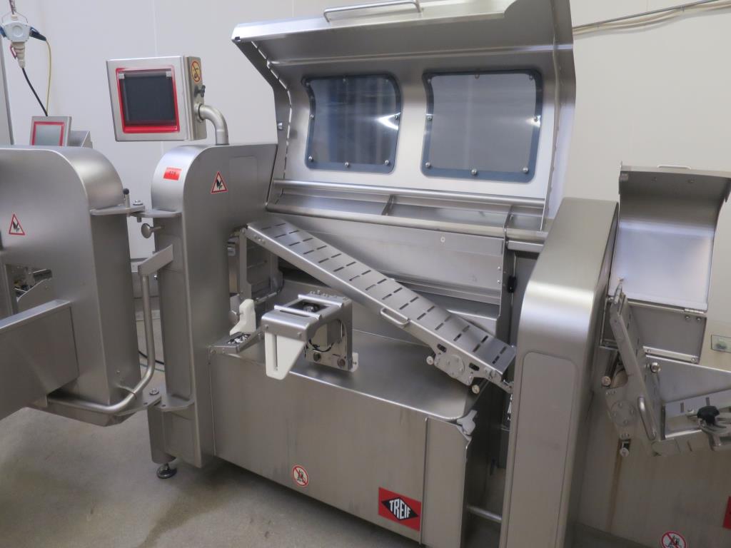 Máquinas en buen estado para la producción de salazones/productos cárnicos curados y carnes ahumadas, máquinas de corte y envasado, equipos de fábrica y oficina-1