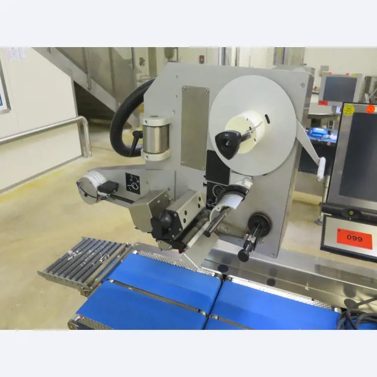 Máquinas bem conservadas para a produção de carnes salgadas/produtos de carne curados e carnes fumadas, máquinas de corte e de embalagem, equipamento de fábrica e de escritório-4