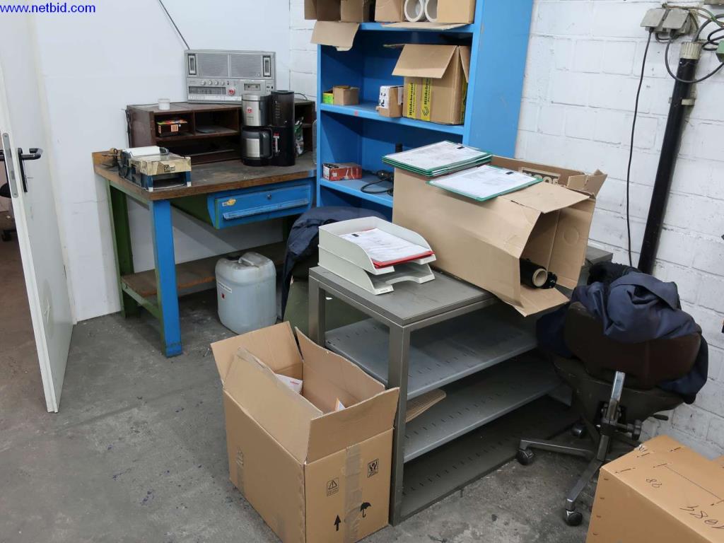 Máquinas, equipamento operacional e de escritório de uma fábrica de motoredutores-2