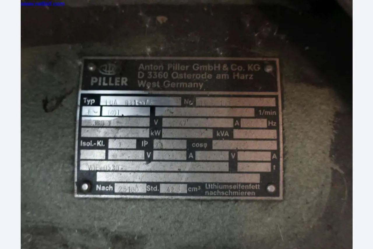 Machinery, operating and office equipment of a gear motor production -2