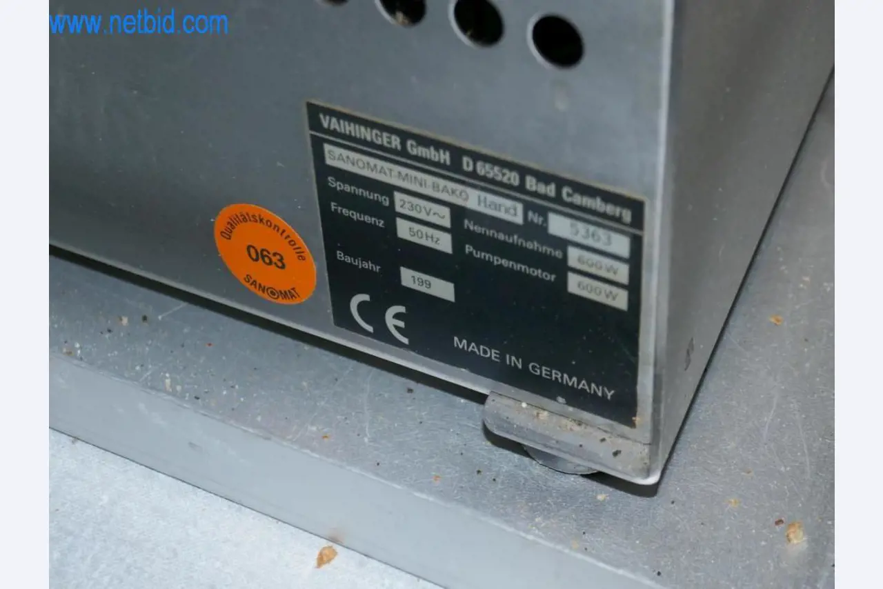 Gepflegte Maschinen aus einer Bäckerei-2