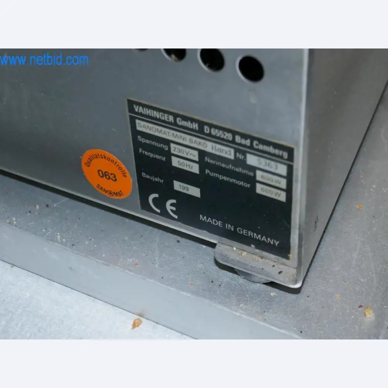 Gepflegte Maschinen aus einer Bäckerei-2