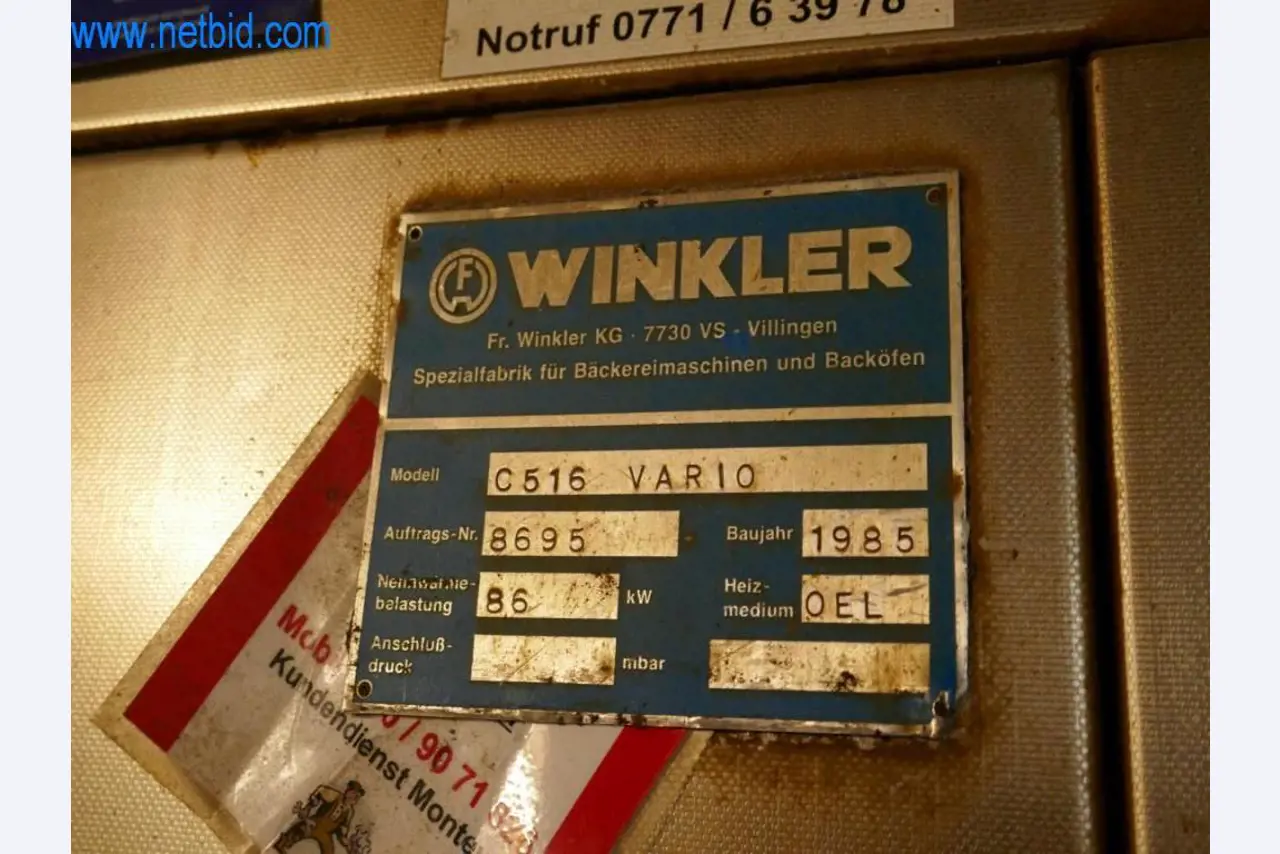 Gepflegte Maschinen aus einer Bäckerei-3