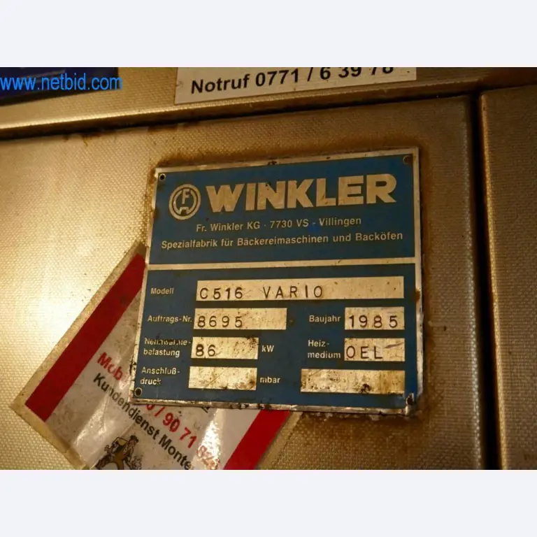 Gepflegte Maschinen aus einer Bäckerei-3