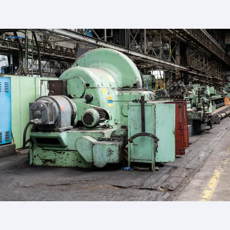 Anlagen und Maschinen aus den Bereichen Stahlproduktion, Schmiedewerk, Wärmebehandlung, Großteilebearbeitung und Peripherie-5