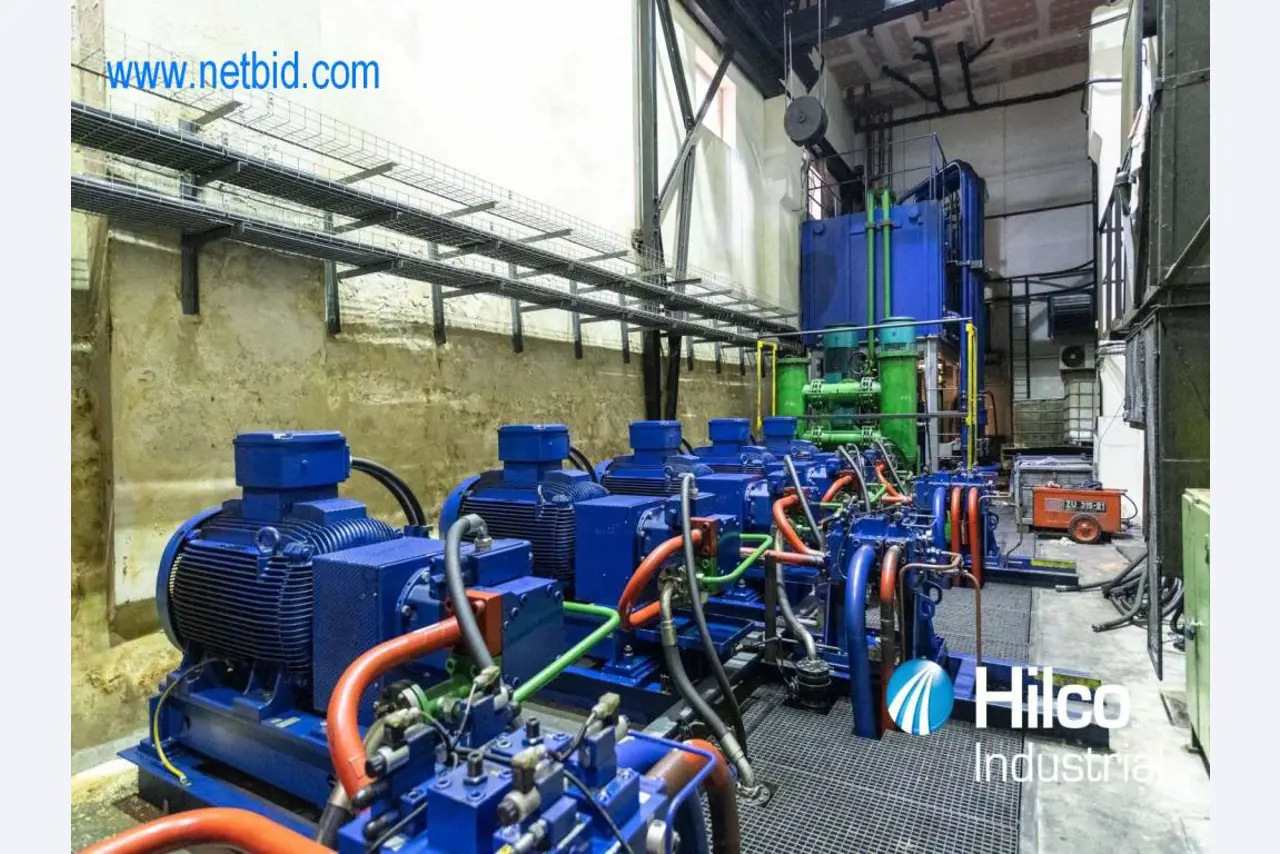 Machinery and equipment from the steel production, forging plant, heat treatment, large parts processing and peripherals-13