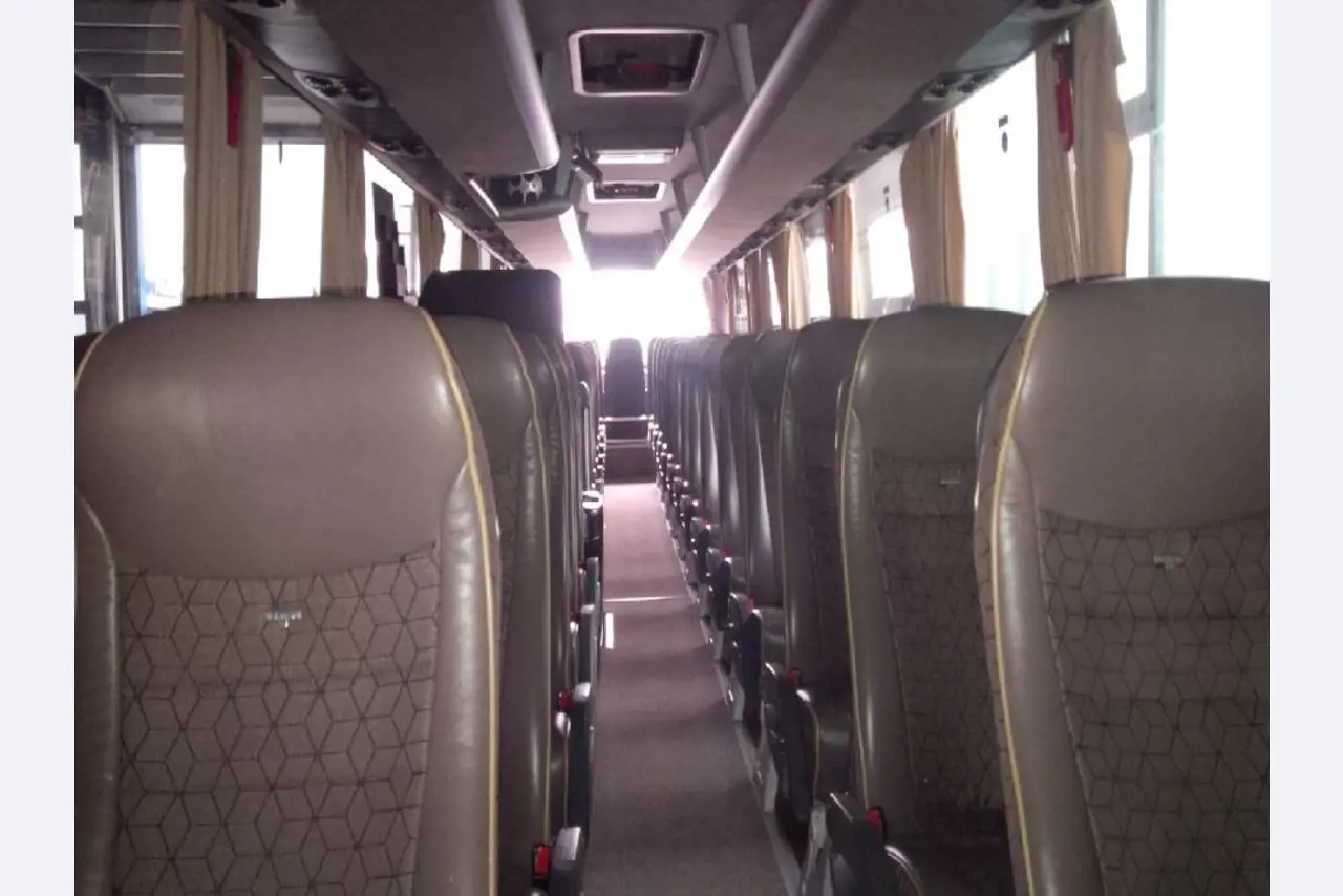 Gepflegte Linien- und Reisebusse, Bus-Transportanhänger, Betriebs- und Geschäftsausstattung-3