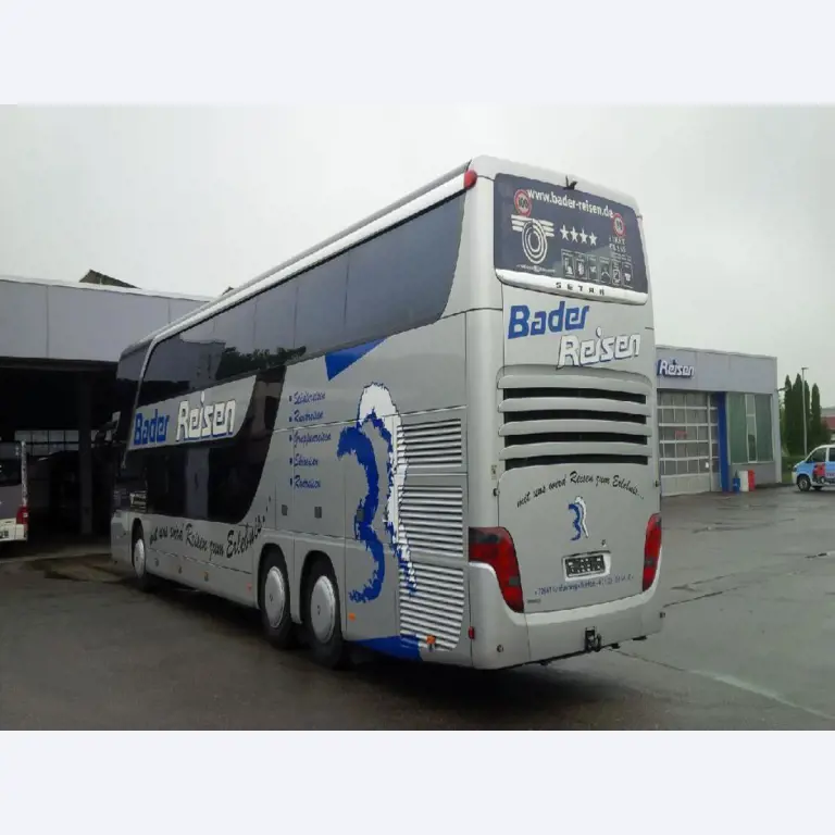 Autocarros em bom estado de conservação, reboques de transporte de autocarros, equipamento operacional e comercial-3