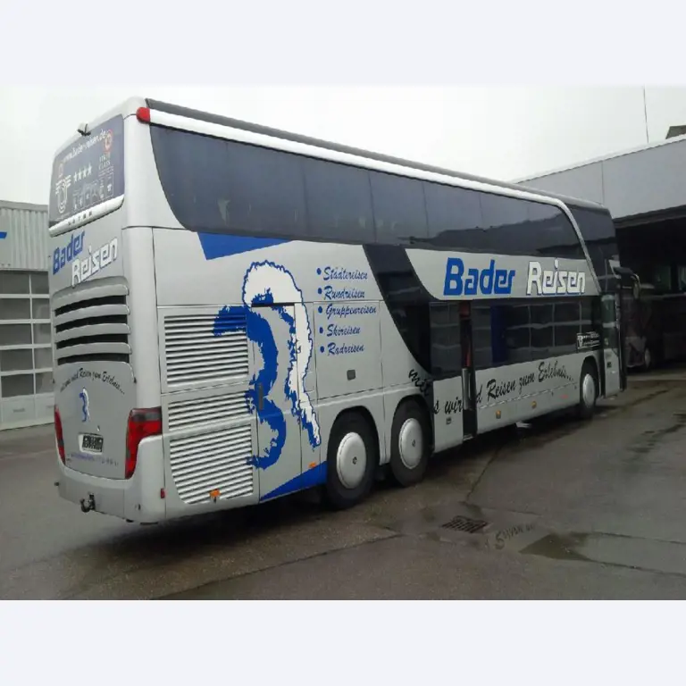 Autocarros em bom estado de conservação, reboques de transporte de autocarros, equipamento operacional e comercial-5