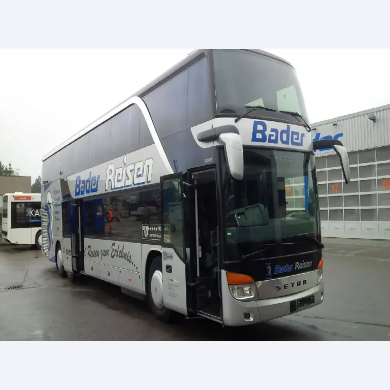 Autocarros em bom estado de conservação, reboques de transporte de autocarros, equipamento operacional e comercial-6