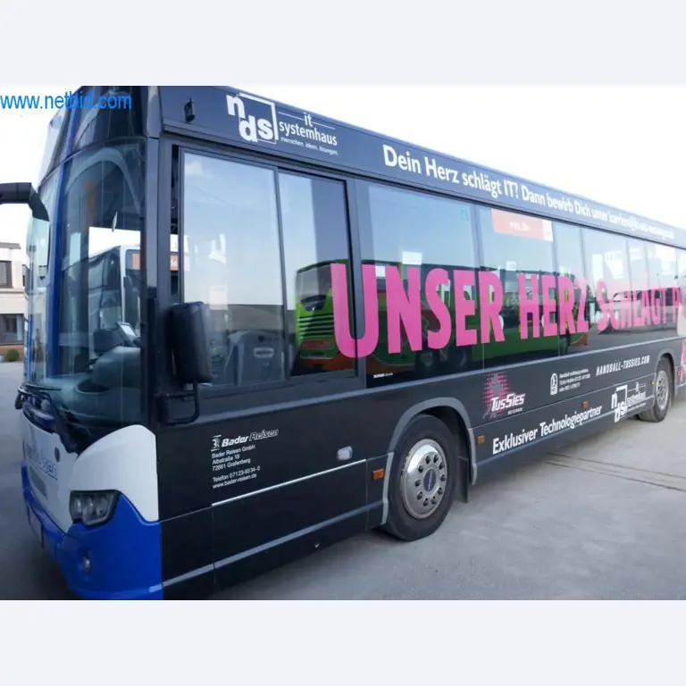 Gepflegte Linien- und Reisebusse, Bus-Transportanhänger, Betriebs- und Geschäftsausstattung-2