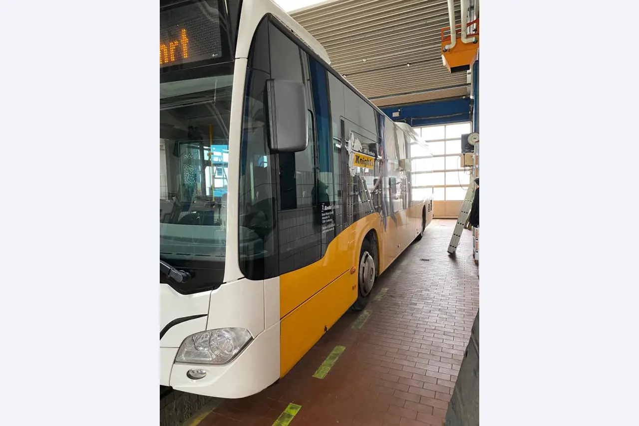 Well-maintained buses, coaches, bus transport trailers, operating and office equipment-2