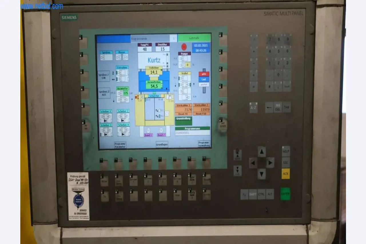 Druckgussanlagen (Al/Mg) 480 – 1.050 t,
Mechanische Bearbeitung, Werkzeugbau
-10