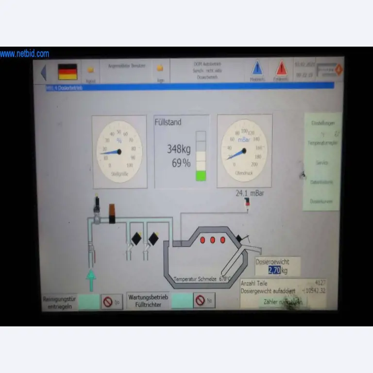 Druckgussanlagen (Al/Mg) 480 – 1.050 t,
Mechanische Bearbeitung, Werkzeugbau
-19
