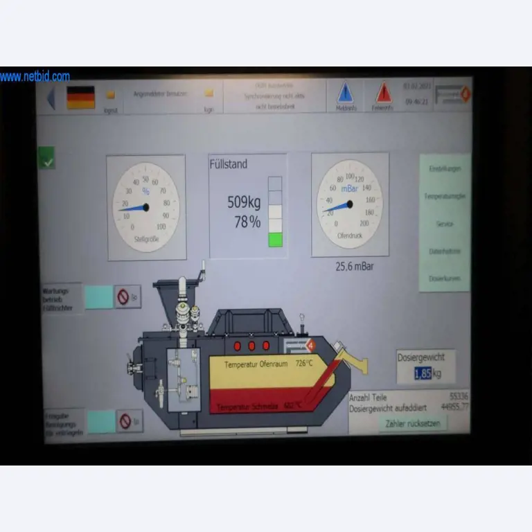 Druckgussanlagen (Al/Mg) 480 – 1.050 t,
Mechanische Bearbeitung, Werkzeugbau
-7