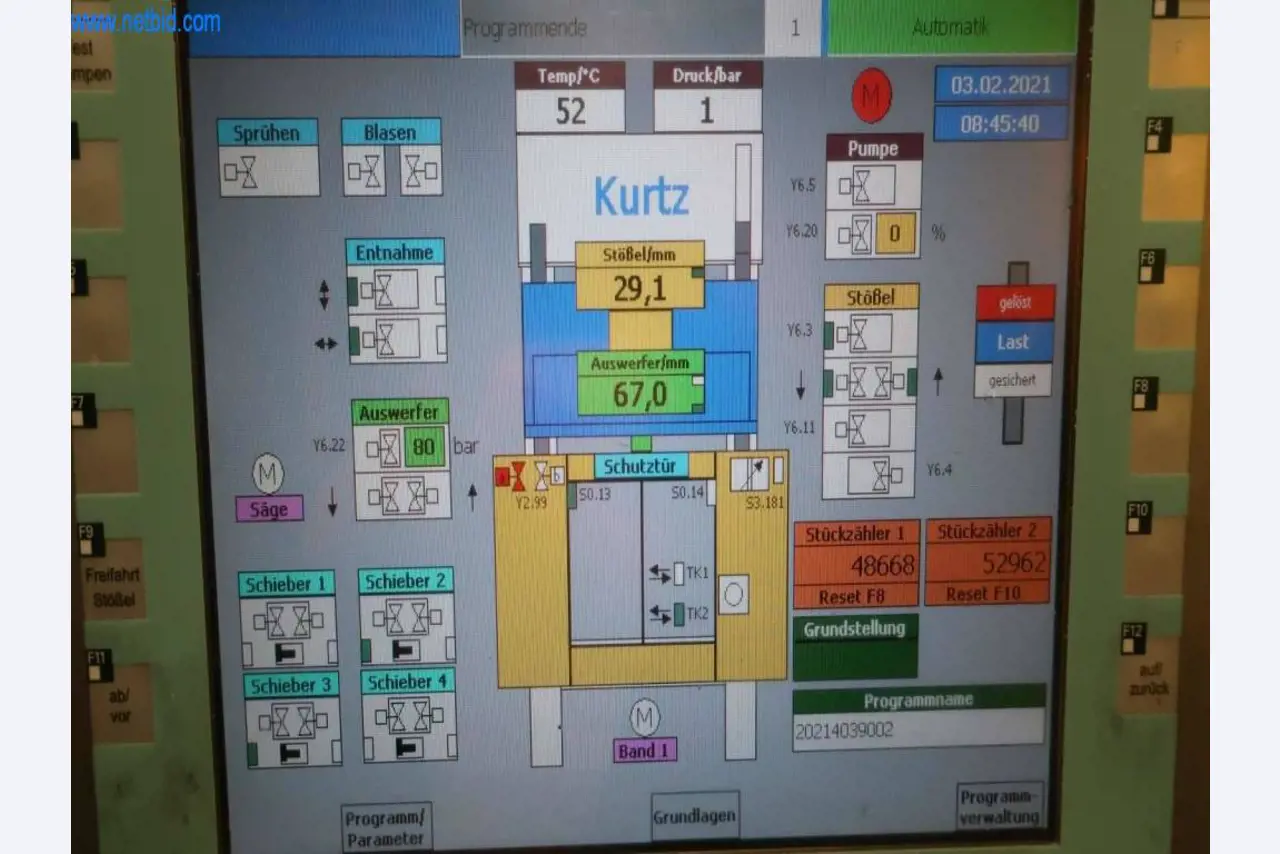 Druckgussanlagen (Al/Mg) 480 – 1.050 t,
Mechanische Bearbeitung, Werkzeugbau
-16