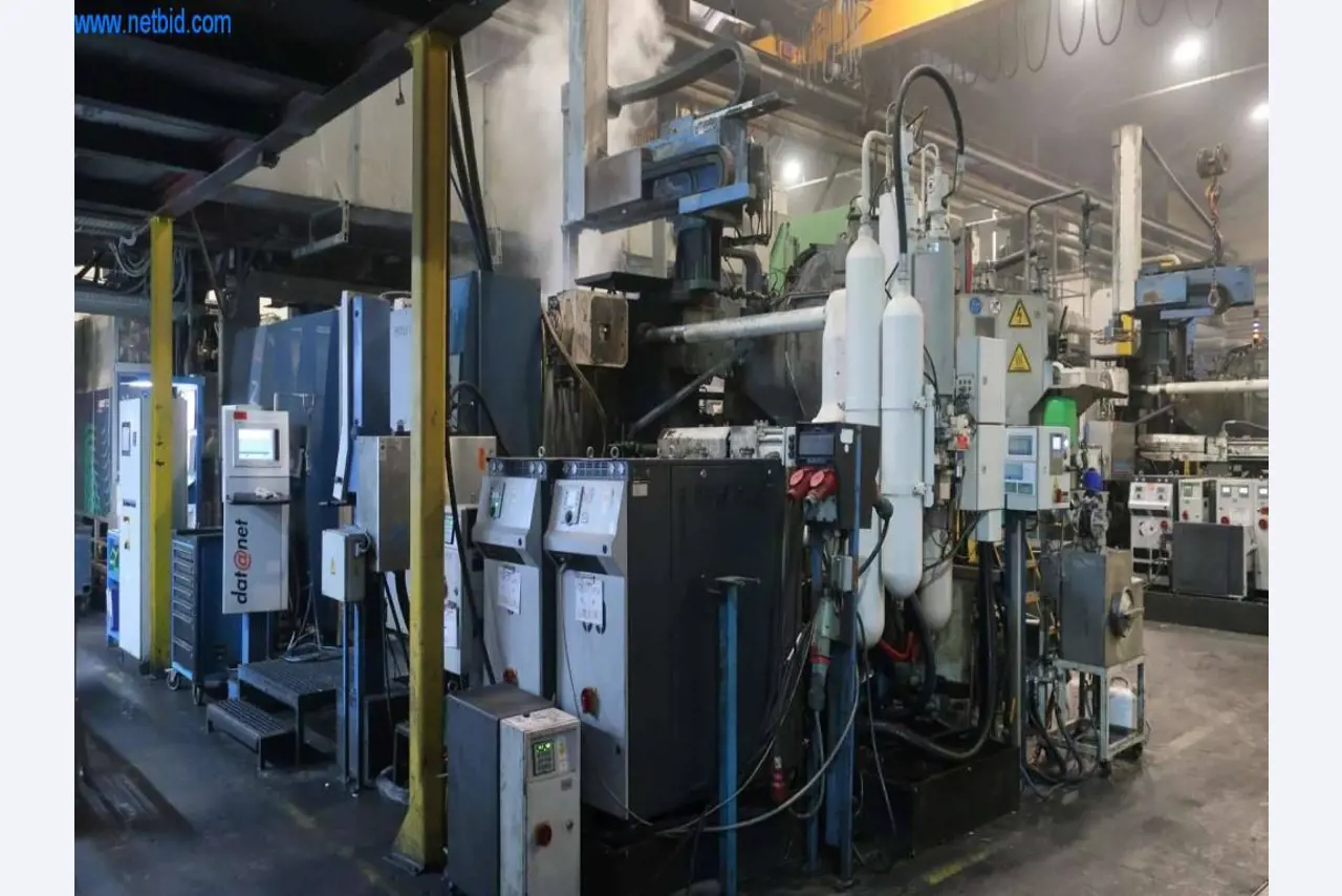 Druckgussanlagen (Al/Mg) 480 – 1.050 t,
Mechanische Bearbeitung, Werkzeugbau
-1