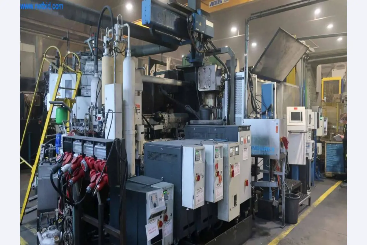 Die casting equipment (Al/Mg) 480 - 1,050 t,
Mechanical processing, toolmaking-1