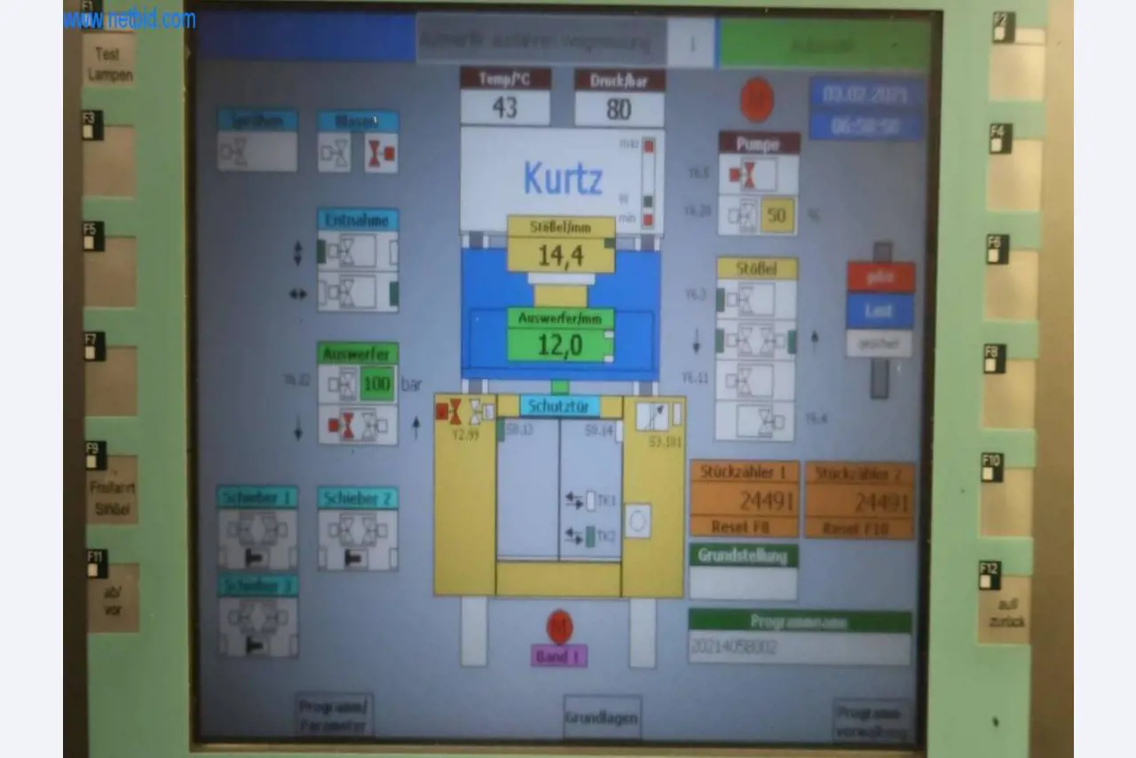 Die casting equipment (Al/Mg) 480 - 1,050 t,
Mechanical processing, toolmaking-20