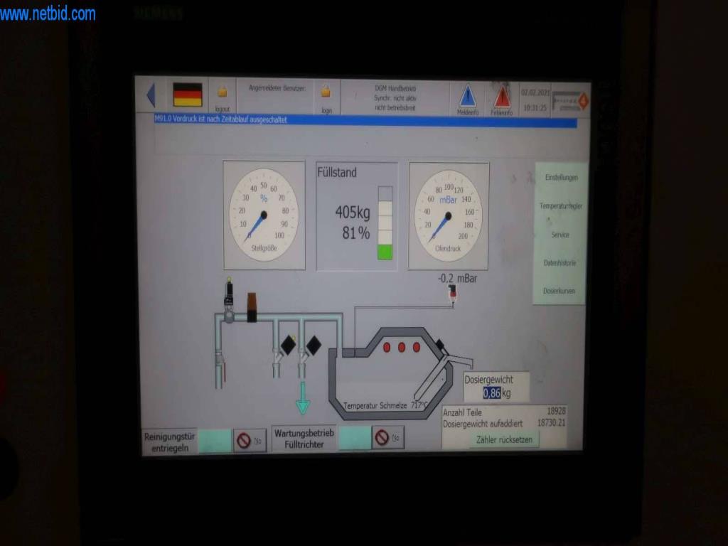Sistemas de fundición a presión (Al/Mg) 480 - 1.050 toneladas,
Procesamiento mecánico, fabricación de herramientas
-12
